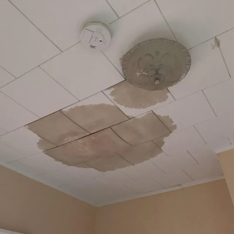 Ceiling Water Damage Repair in Lisbon, ME